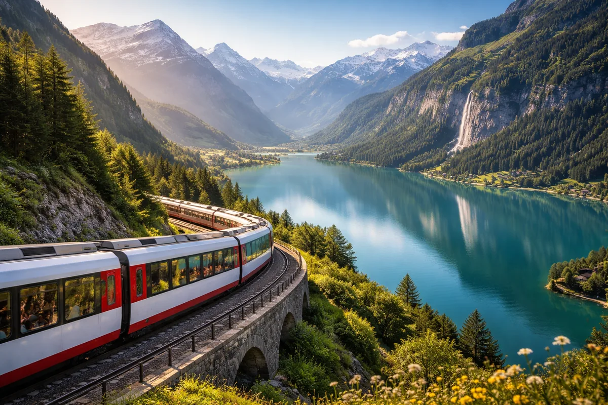 Les merveilles du voyage en train à travers le monde